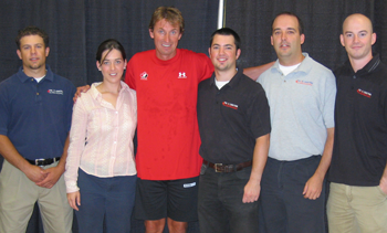 PEAK Team with Wayne Gretzky